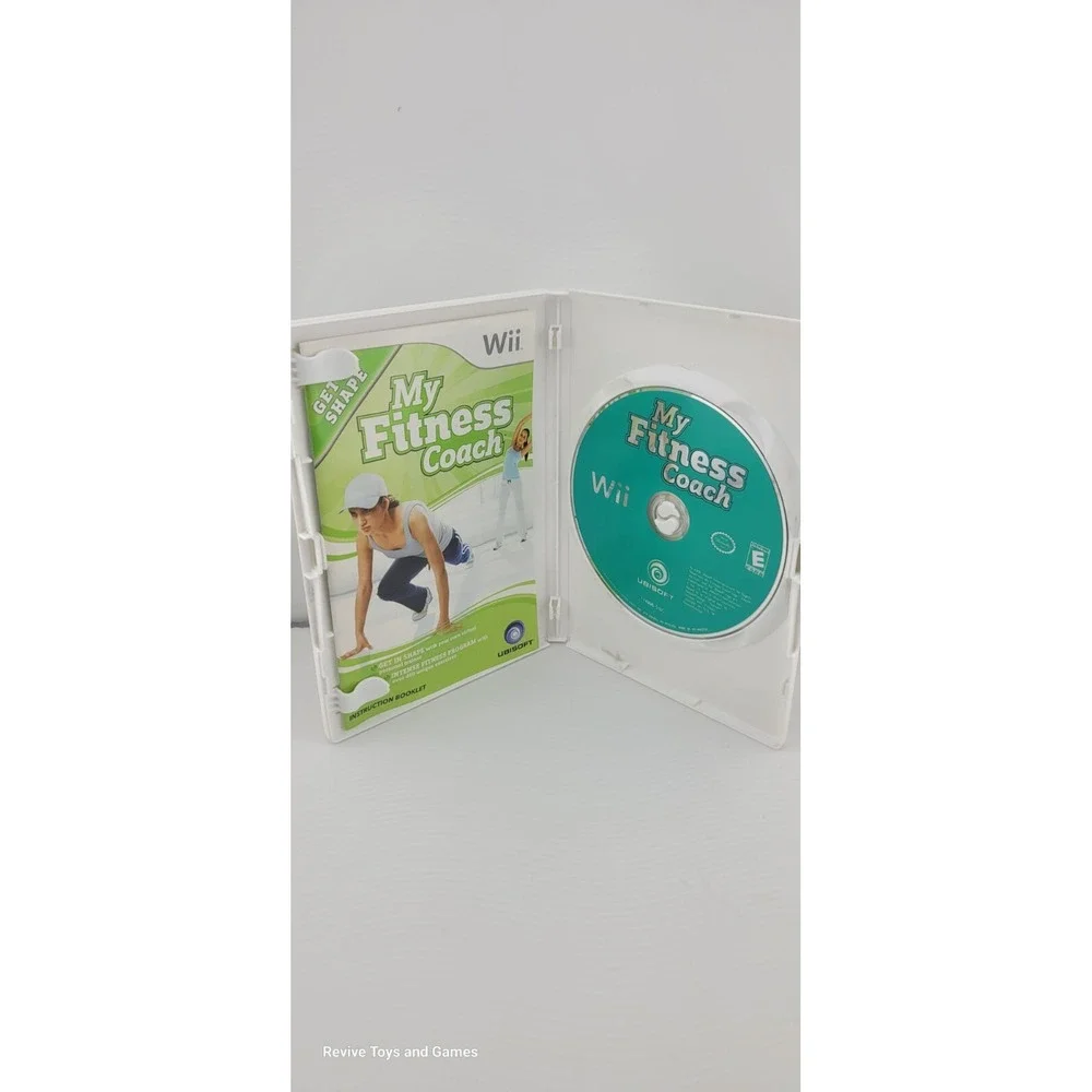 My Fitness Coach (Nintendo Wii, 2008) CIB Complete Tested and Working Great Cond